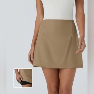 High-Waisted 2-in-1 A-Line Mini Skirt – Size S | NWOT | Sold Out Online